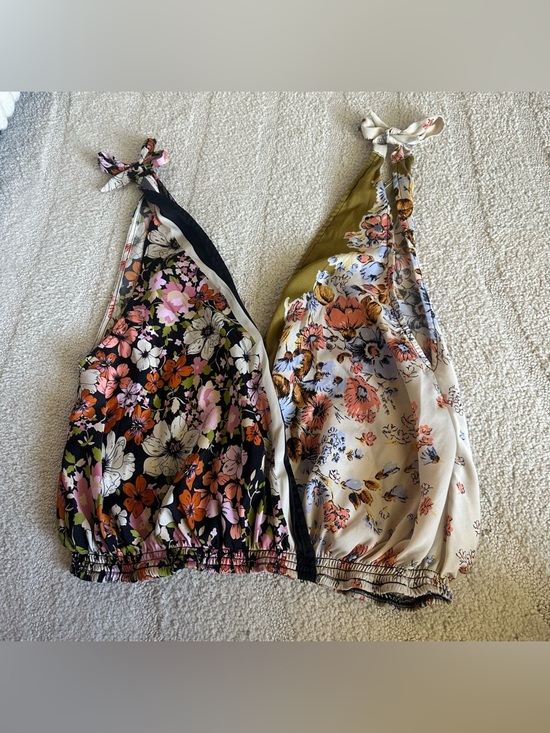 Free People Women’s Tied To You Tank Top Vibrant Floral - Picture 6 of 6